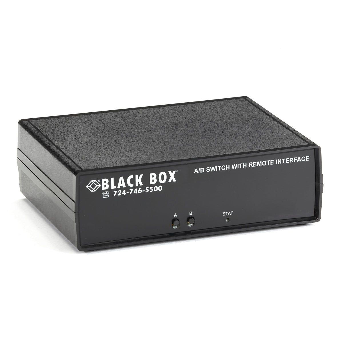 BLACK THE LATCHING CAT6 A/B RJ45 SWITCH SUPPORTS SWITCHING OF ALL EIGHT LEADS AND CAN