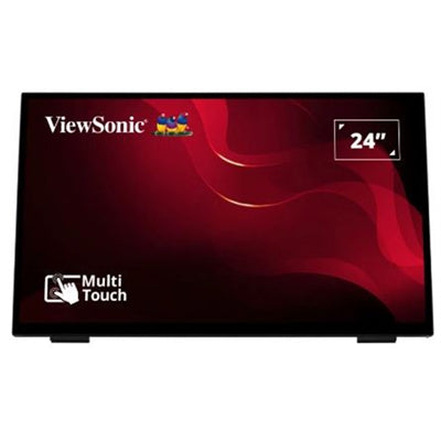 Viewsonic 24" Ergonomic 1080p IPS Docking Monitor with USB-C 90W PD and RJ45.