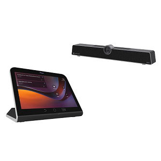 AUDIOCODES TEAMS RXV81 VIDEO COLLABORATION BAR (MTRFA) BUNDLE 10 WITH RX-PAD ROOM TOUCH CON