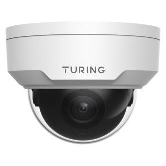 Turing 4MP Dome 4mm LowLight Mic IP67 Human Vehicle AI