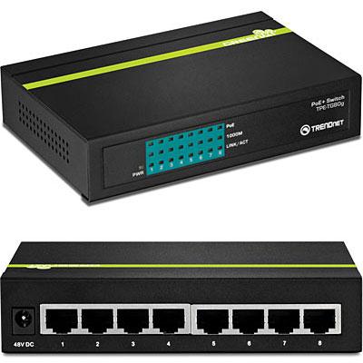 TRENDnet 8 Port Gig PoE GREENnet Swtch