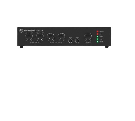 Bosch 240W single channel mixer amplifier. 4 inputs - 2 mic/line, 2 aux