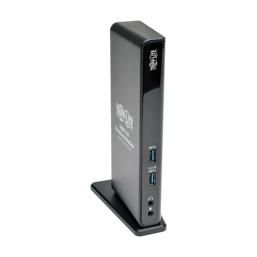 EATON USB 3.0 LAPTOP DUAL HEAD DOCK HDMI DVI VIDEO AUDIO USB / ENET