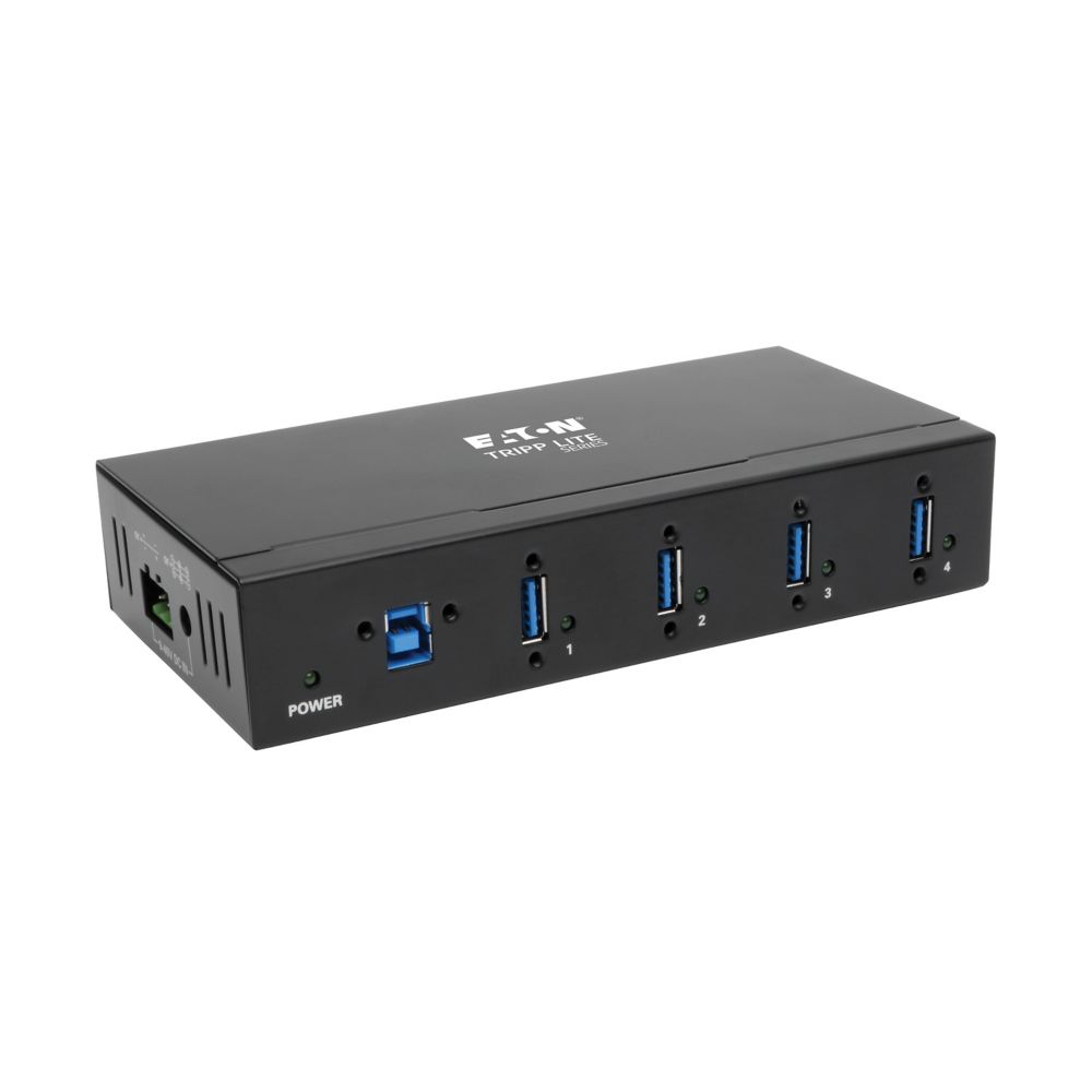 EATON TRIPP LITE SERIES 4-PORT INDUSTRIAL-GRADE USB 3.X (5GBPS) HUB - 20 KV ESD IMMUNI
