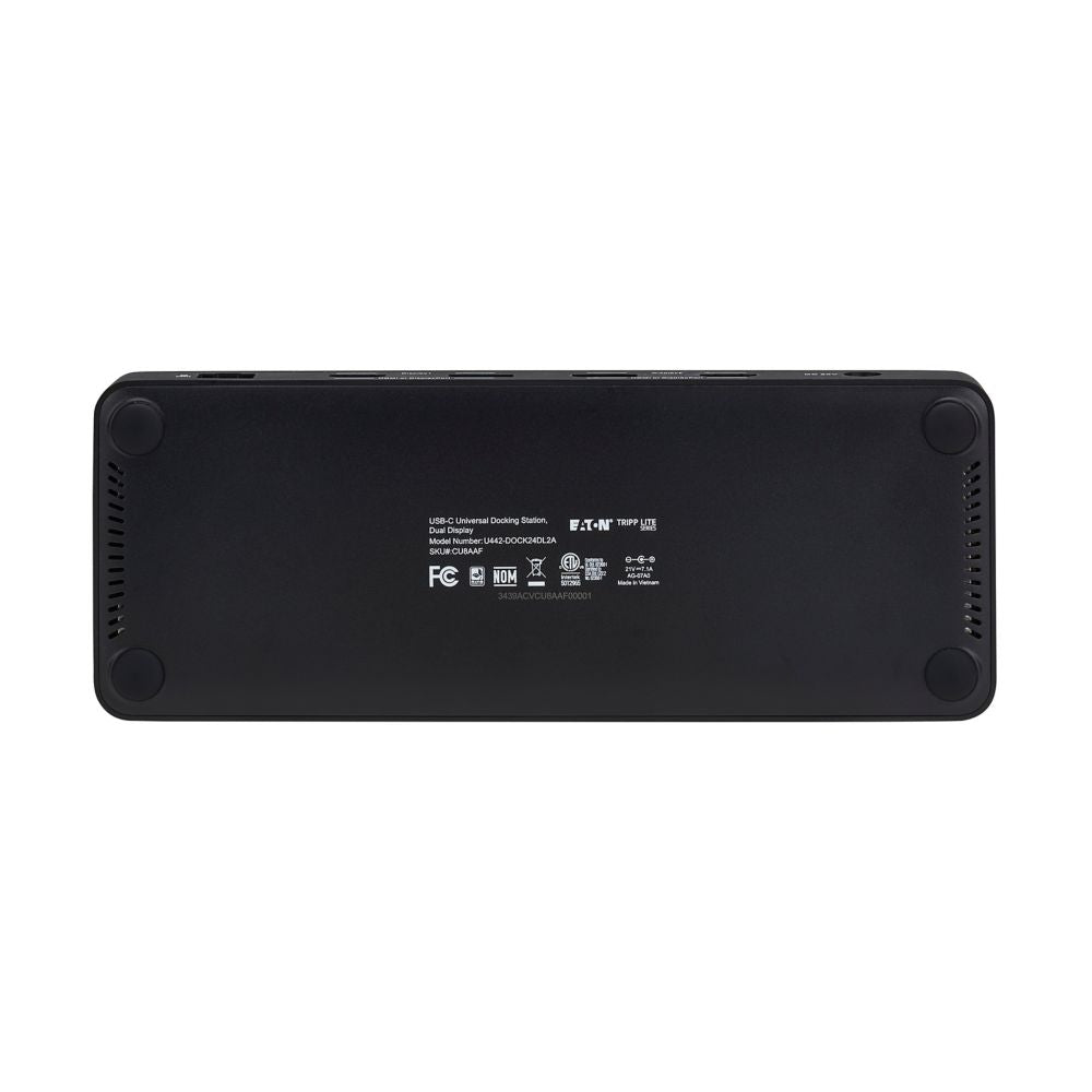 EATON USB-C UNIV DOCK DUAL DISPLAY 4K HDMI DP GBE 100W PD CHARGING