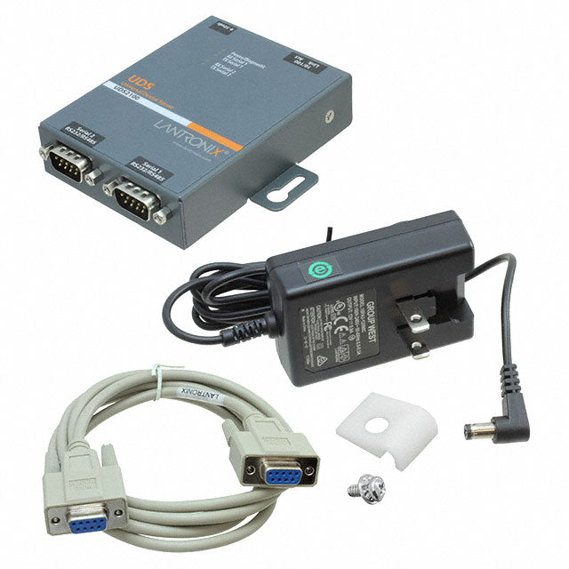 LANTRONIX UDS2100 DEVICE SERVER 2PRT 10/100 RS232/422/485 DOM PS