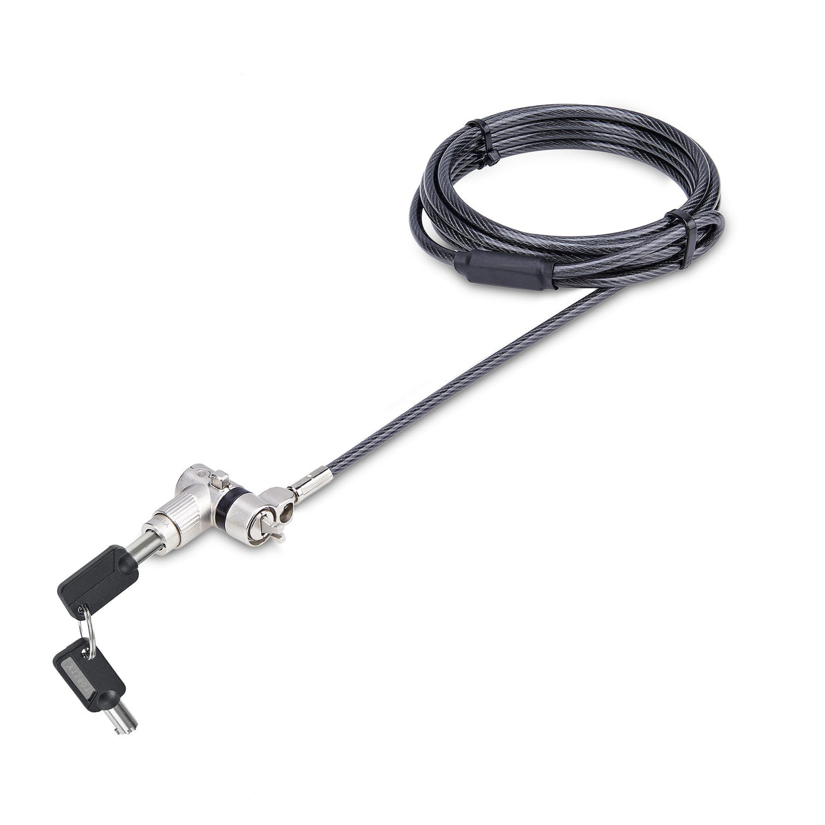 StarTech 25PACK UNIVERSAL LAPTOP LOCK 6.6FT KEYED ALIKE SECURITY CABLE