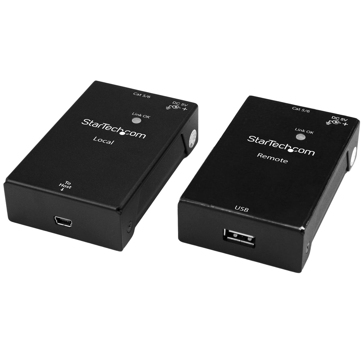 StarTech 1 PORT USB 2.0 EXTENDER HUB USB-A OVER CAT5/6 ETHERNET RJ45