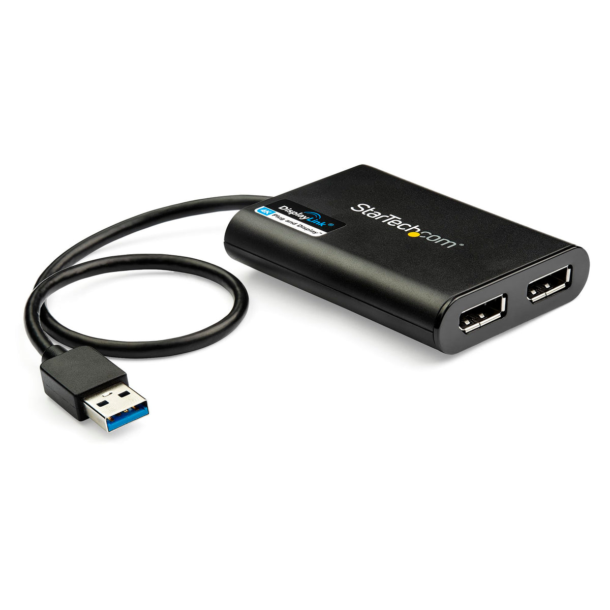 StarTech USB TO DUAL DISPLAYPORT ADAPTER DUAL 4K EXTERNAL CONVERTER DONGLE