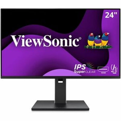 VIEWSONIC 24IN 1080P ERGONOMIC 100HZ MNTR WITH HDMI DISPLAYPORT AND USB HUB