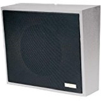 Valcom Ip Talkback Wall Speaker Assembly, Gray with Black Grille