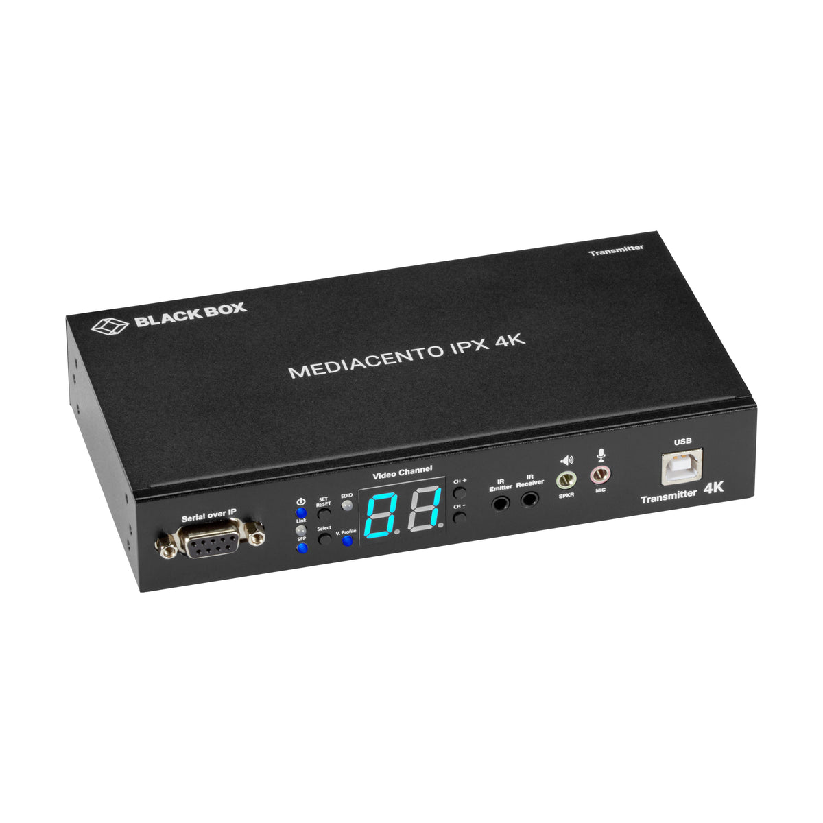 BLACK THIS ATTRACTIVELY PRICED IP VIDEO DISTRIBUTION SOLUTION USES EXISTING STANDARDS-
