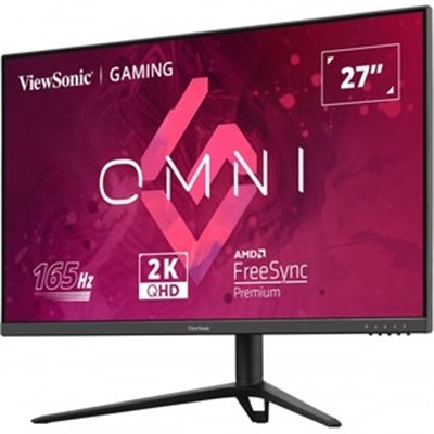 VIEWSONIC 27IN OMNI 1440P IPS ERGONOMIC GAMING MNTR W/1MS 165HZ FREESYNC