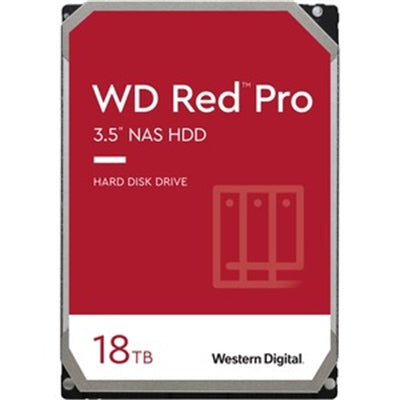 WESTERN 18TB 7200RPM 3.5 WD RED PRO SATA - 512MB - 5 YEAR WARRANTY