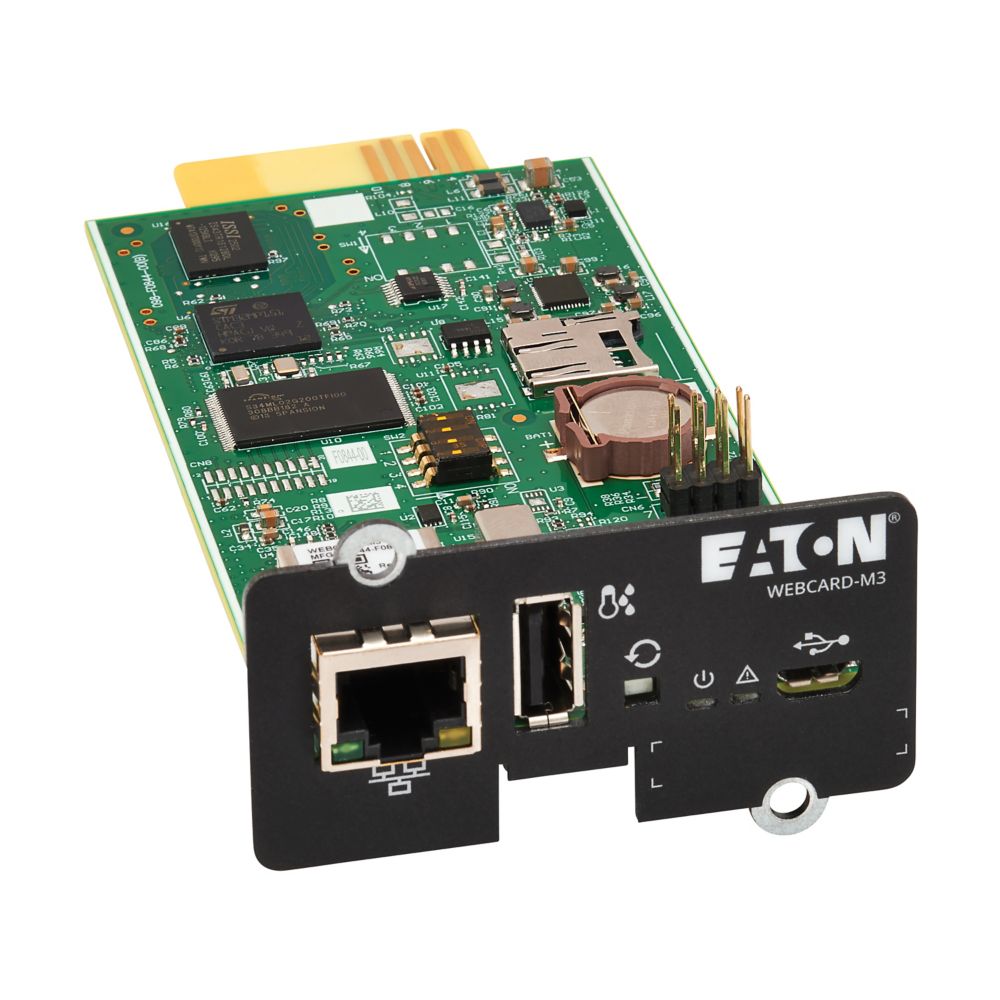EATON TRIPP LITE SERIES WEBCARD-M3 NETWORK MANAGEMENT CARD FOR SELECT UPS SYSTEMS AND