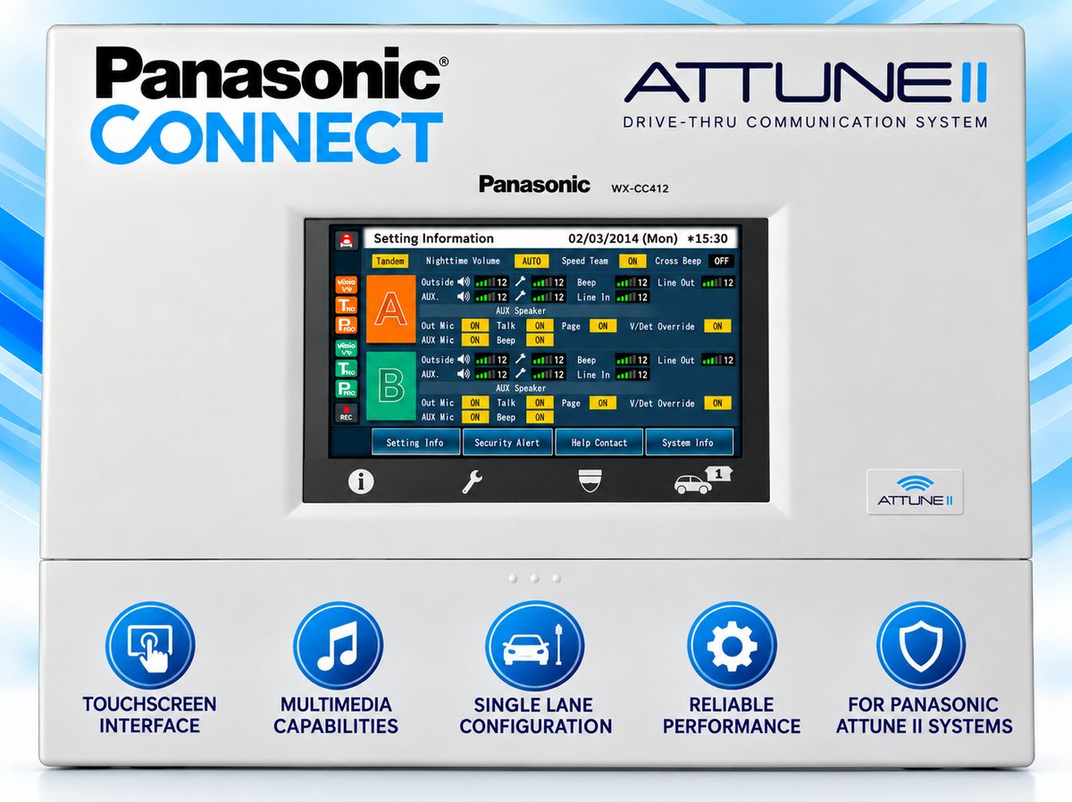 Panasonic Center Module for Attune HD Single Lane