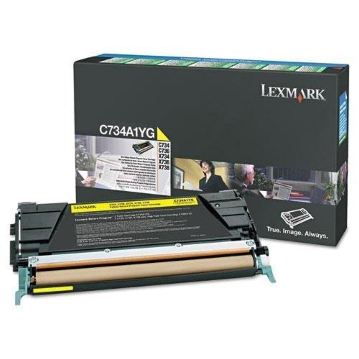 LEXMARK X746A1CG CYAN RETURN PROGRAM TONER CARTRIDGE FOR USE IN X746,748 ESTIMAT