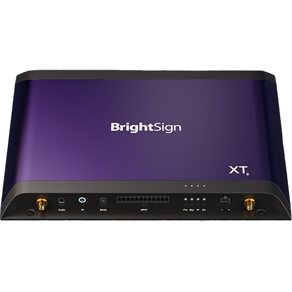 BRIGHTSIGN STANDARD I/O PACKAGE WITH GB ETHERNET SUPPORTING POE+, GPIO, IR AND DIGITAL AUDI