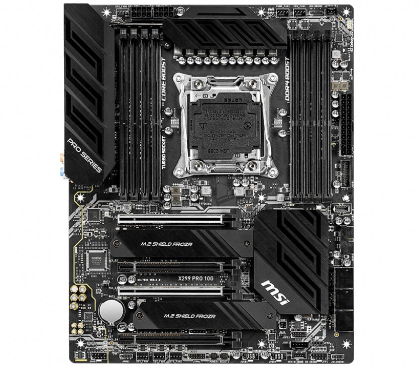 MSI MB X299 PRO X-series S2066 Max.256GB PCIE SATA ATX Retail