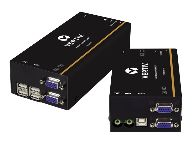 VERTIV AVOCENT LV3000,IP KVM EXTENDER,DUAL VGA, USB, AUDIO (LV3020P-001)