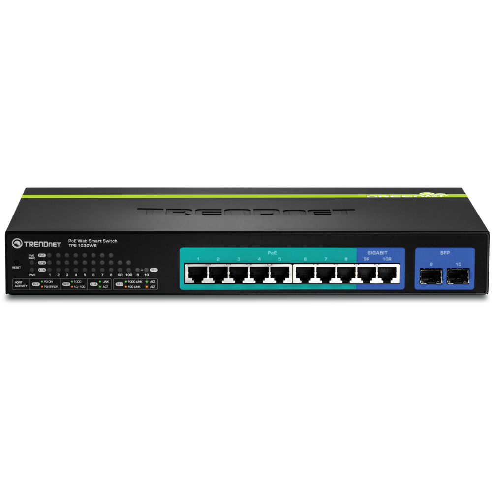 TPE-1020WS 10PORT GIG WEB SMT