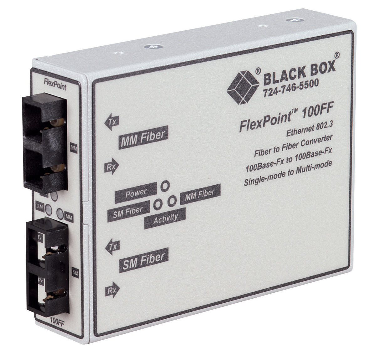 FLEXPOINT MEDIA CONVERTERS, 100-MBPS MUL