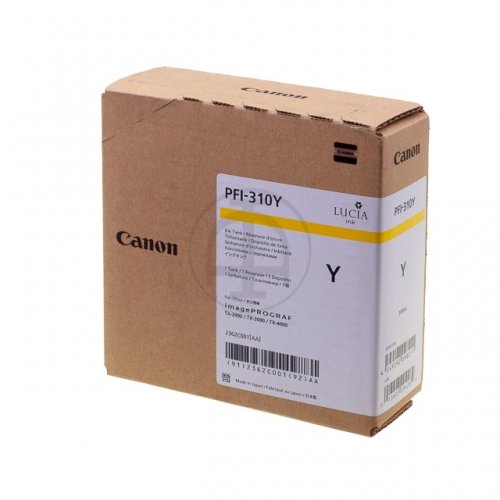 CANON PFI310 HI YELLOW INK IMGPROGRAF TX3000