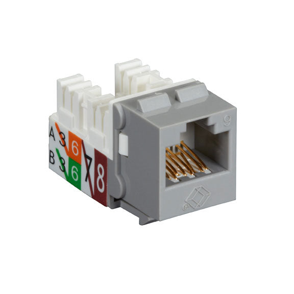 GIGATRUE2 CAT6 JACKS, UNIVERSAL WIRING,