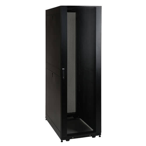 EATON TRIPP LITE SERIES 45U SMARTRACK MID-DEPTH RACK ENCLOSURE CABINET WITH DOOR
