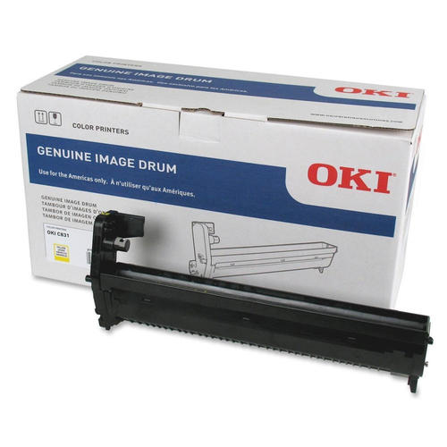 OKI YELLOW DRUM FOR C831DN, C831N, MC873DN, MC873DNC, MC873DNX - 30K IMAGE DRUM