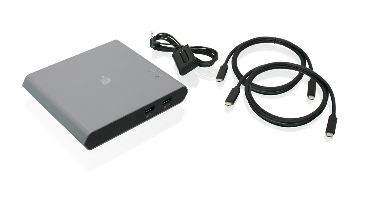 EASILY SWITCH BETWEEN TWO USB-C DEVICES AND CONTROL THEM WITH ONE KEYBOARD, ONE