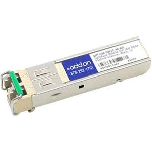 ADDON MSA & TAA COMPLIANT 1000BASE-DWDM 100GHZ SFP TRANSCEIVER (SMF, 1563.86NM,