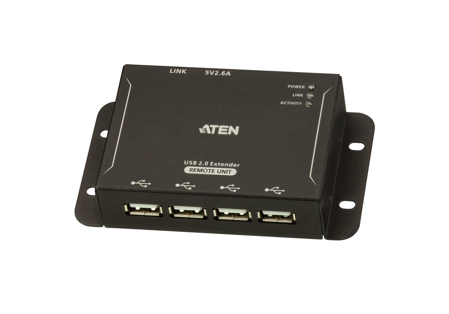 4-PORT CAT 5 USB 2.0 EXTENDER UP TO 165 FT.