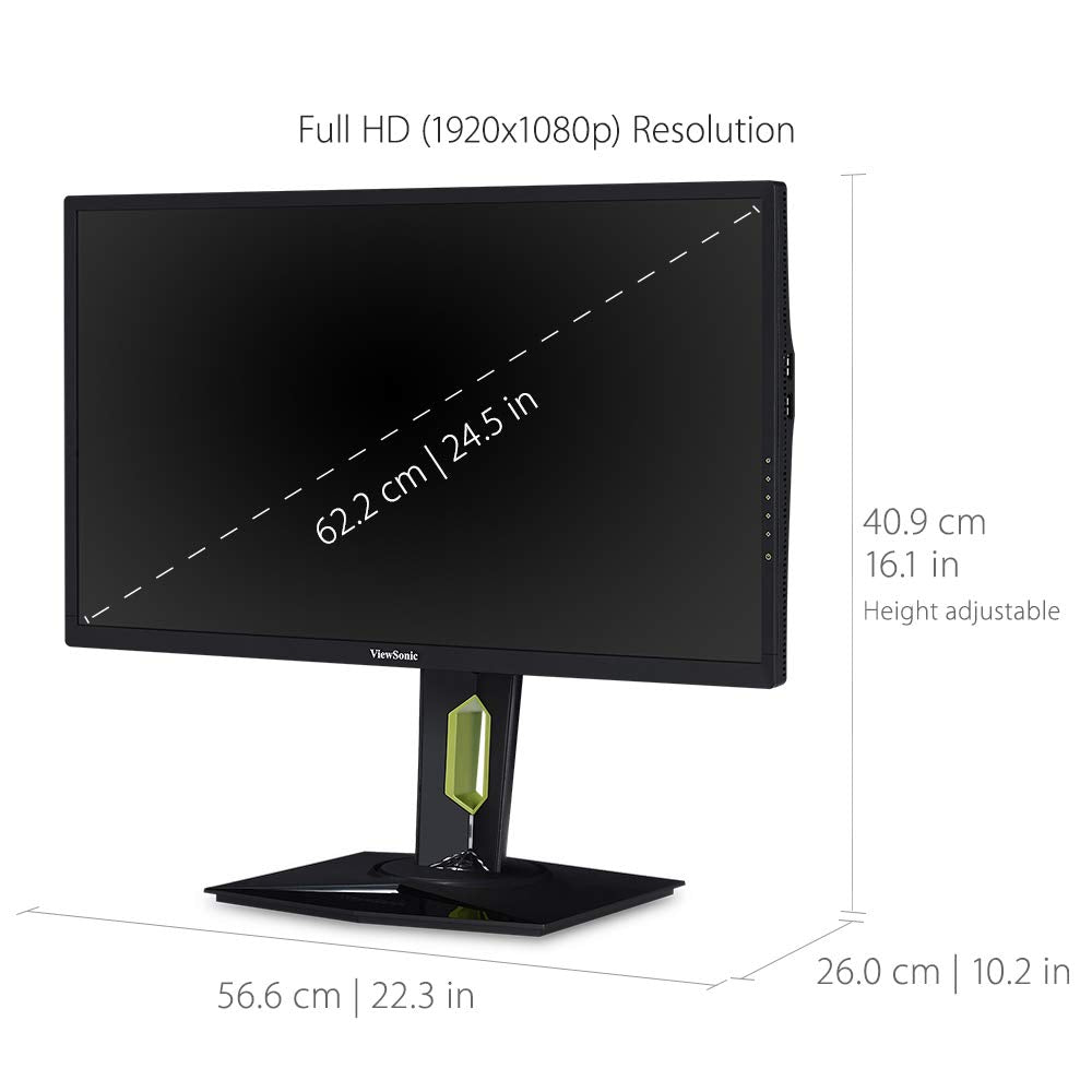 Viewsonic MN XG2560 251920x1080 FHD 1000:1 1ms USB HDMI DP NVIDIA Gaming RTL