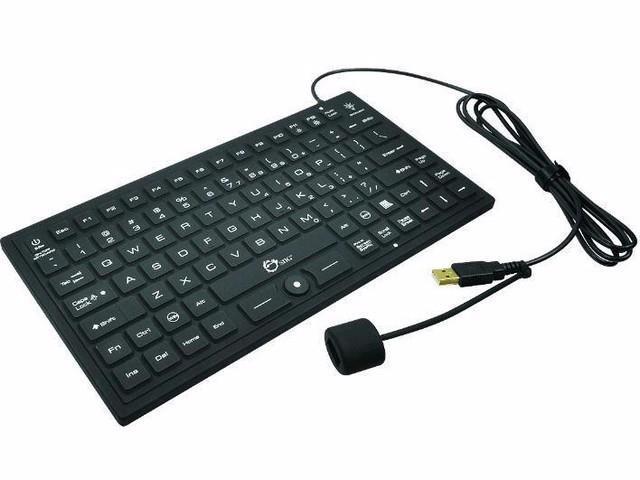 INDUSTRIAL GRADE WASHABLE KEYBOARD WITH POINTING DEVICE