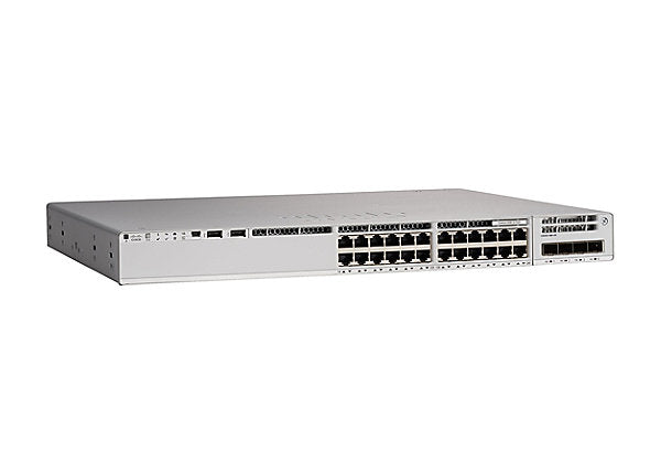 CATALYST 9200L 24-PORT POE+, 4 X 10G, NETWORK ADVANTAGE