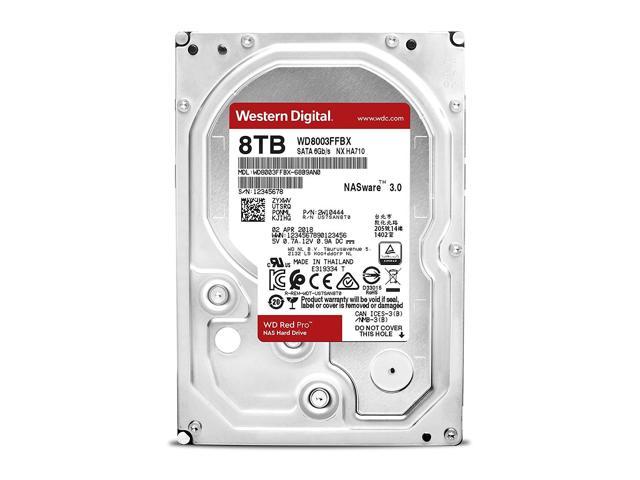 WD RED PRO 8TB SATA. 3.5INCH, 256MB