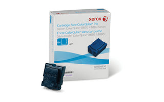 XEROX COLORQUBE INK CYAN, COLORQUBE 8870 (6 STICKS), NORTH AMERICA