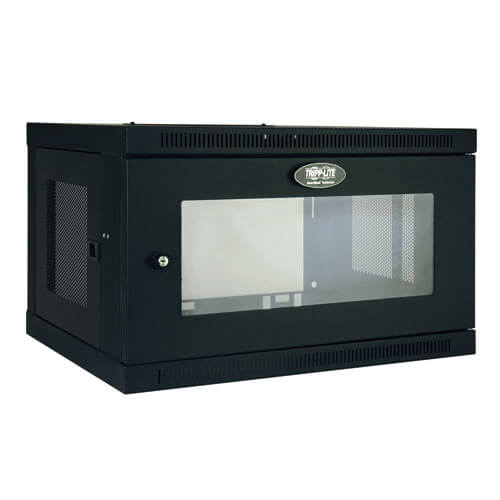 EATON TRIPP LITE SERIES SMARTRACK 6U LOW-PROFILE SWITCH-DEPTH WALL-MOUNT MINI RA