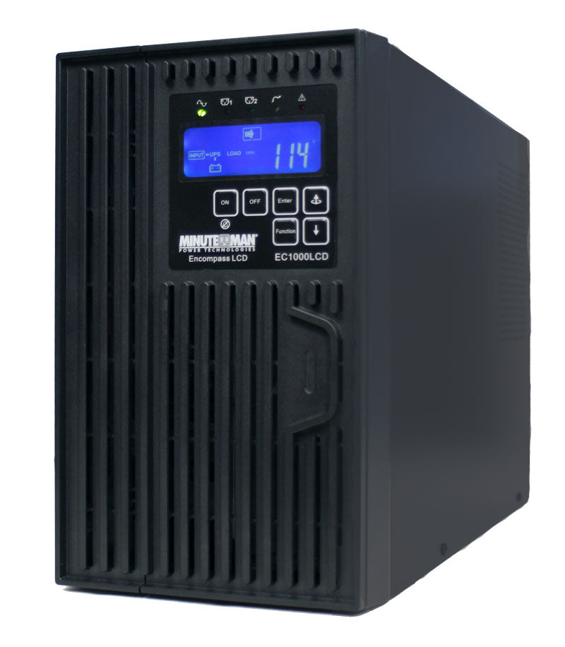ECOMPASS SERIES: TRUE SINE WAVE, ONLINE UPS, TOWER FORMAT, 1500VA/1350W, 120V, (