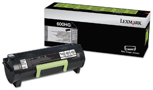 LEXMARK 601HG HIGH YIELD RETURN PROGRAM TONER CARTRIDGE (10K)