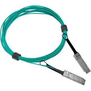 10M QSFP56 LSZH BLK ACT FBR CBL