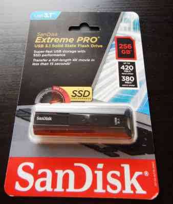 256GB EXTREME PRO AM USB 3.1