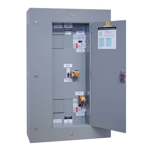 TRIPP LITE WALL MOUNT KIRK KEY BYPASS PANEL 240V FOR 80KVA 3-PHASE UPS