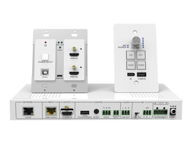 WALLPLATE HDMI HDBASET KIT