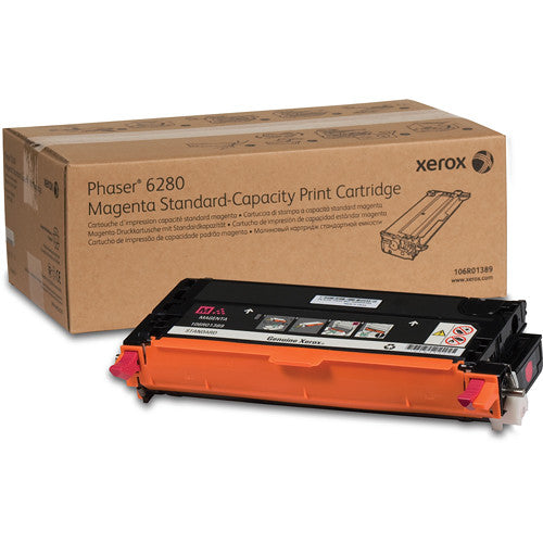 STANDARD CAPACITY MAGENTA TONER CARTRIDGE (2,200 PAGES) FOR PHASER 6280