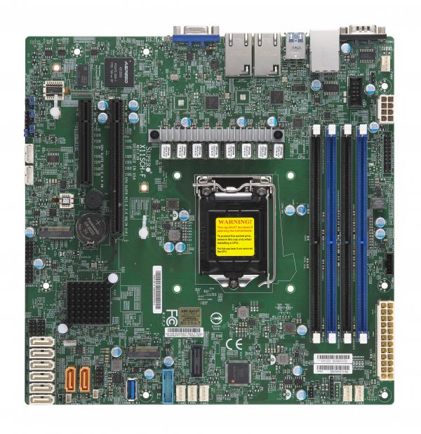 Supermicro MB MBD-X11SCH-F-O E-2100 S1151 C242 128GB DDR4 PCIE mATX Retail