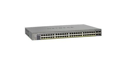 48PORT GIGABIT POE+ SMART PERP MANAGED PRO SWITCH W/ 4 SFP 380W