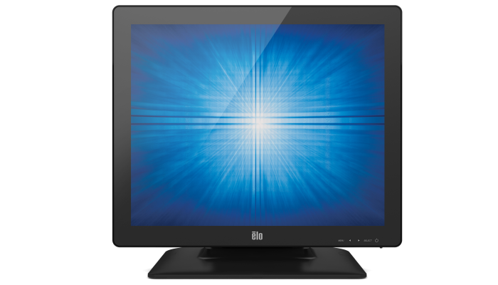 ELO, 1723L 17-INCH LCD (LED BACKLIGHT) DESKTOP, WW, INTELLITOUCH (SAW) DUAL-TOUCH, USB CONTROLLER, ANTI-GLARE, ZERO-BEZEL, VGA & DVI VIDEO INTERFACE, BLACK