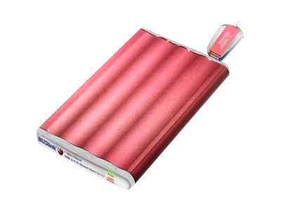 1TB 128-BIT AES NIST HIPPA COMPLIANT USB 2.0 CIPHERSHIELD EXTERNAL SLIM PORTABLE